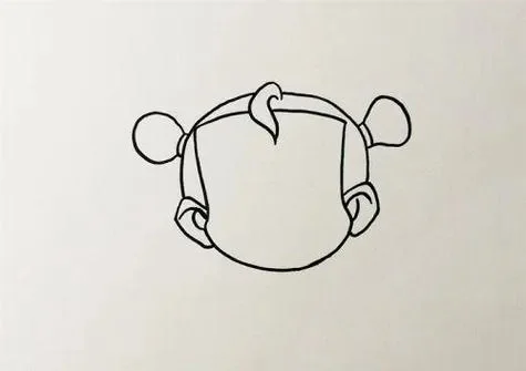 香肠派对版哪吒简笔画教程：绘制步骤与色彩搭配