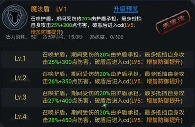 魔法盾技能提升攻略：高效练级技巧与资源优化