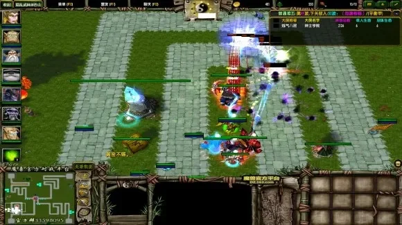 魔兽争霸混乱武林通关攻略：封路、常规与简单难度策略
